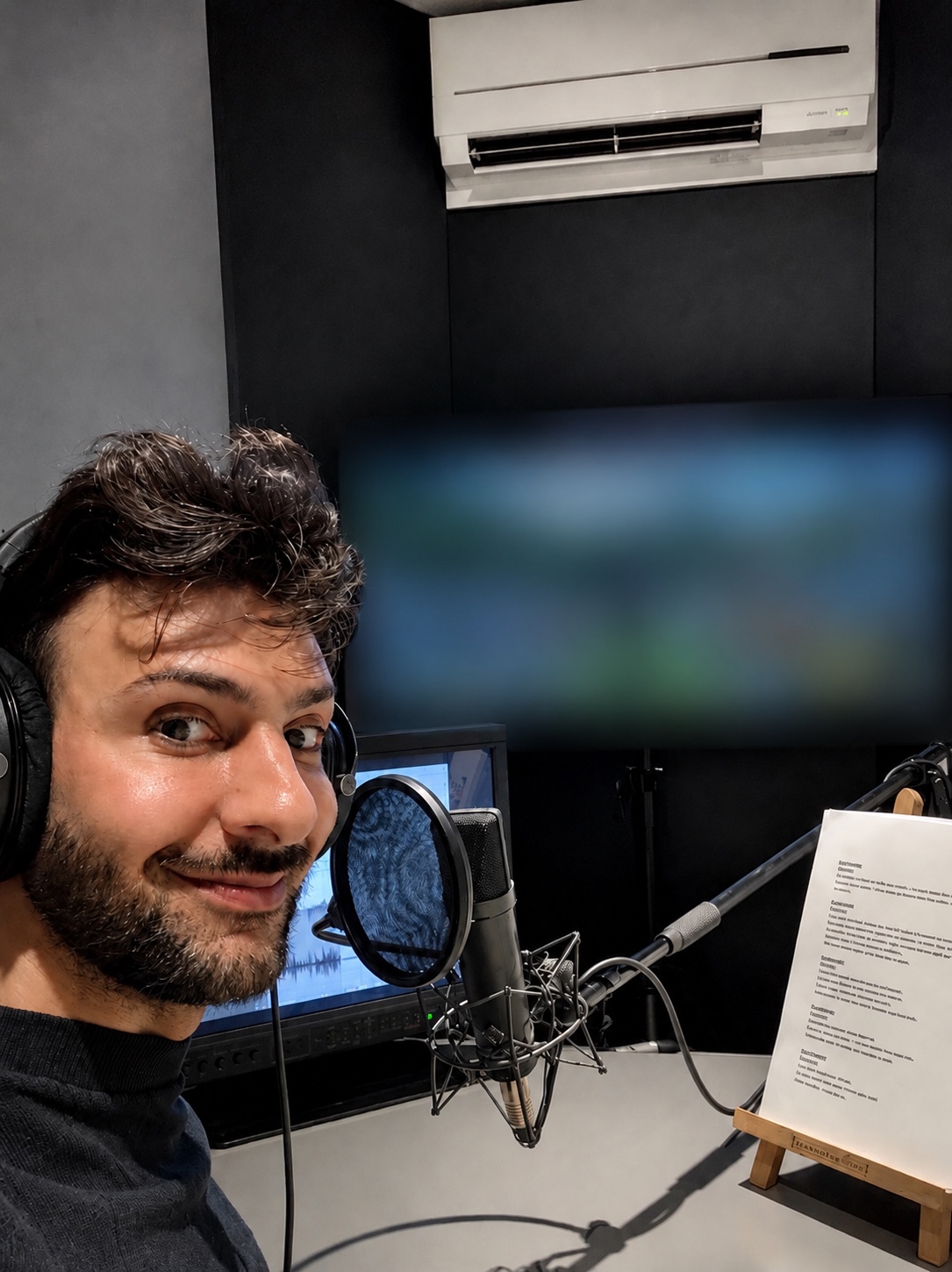 Allan Ozeri en studio